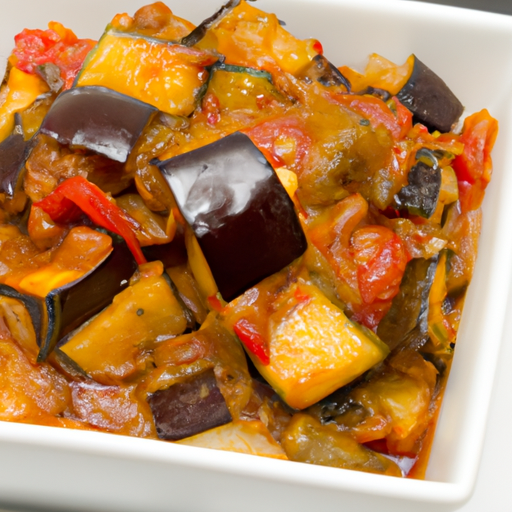 Recette de Ratatouille Provençale Cuite à la Perfection sur une Plaque de Cuisson à Gaz