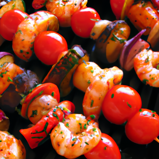 L’Art de la Grillade sur Plaque de Cuisson à Gaz : Brochettes de Légumes Marinés