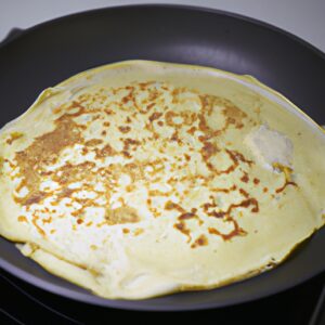 Préparer des Crêpes Légères sur une Plaque de Cuisson à Gaz