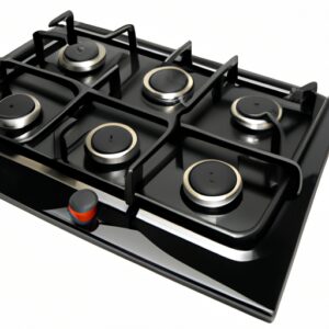 plaque de cuisson mixte 3 gaz 1 induction