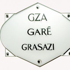plaque gaz blanche verre