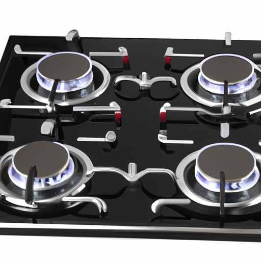 plaque de cuisson mixte gaz induction 6 foyers