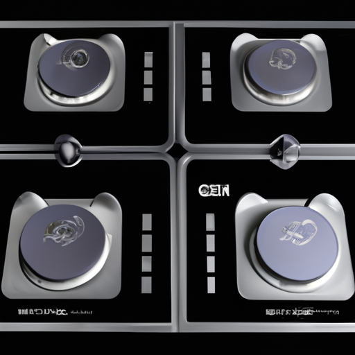 plaque cuisson gaz 4 feux inox