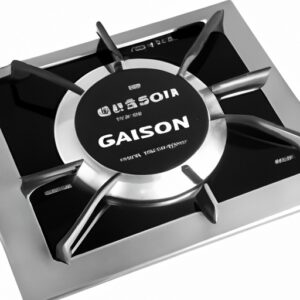 plaque de cuisson 5 feux gaz inox