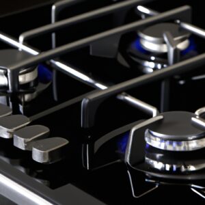 piano de cuisson mixte gaz et induction
